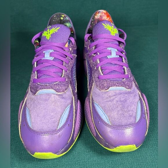 Puma RS-X Running System Purple Multicolor Sneakers Size 12